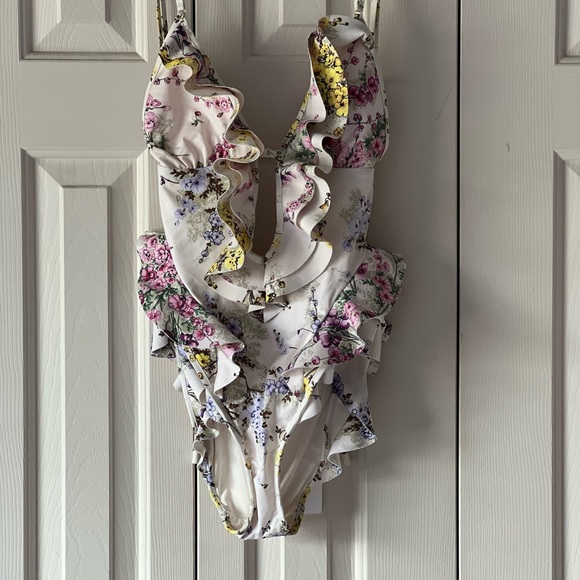 Zimmerman Jude Waterfall Frill One Piece - Picture 5 of 6